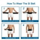 thumbnail image 5 of Cinturón de cadera sacroilíaco para hombres y mujeres que alivia el dolor ciático y lumbar, el soporte para la espalda proporciona soporte pélvico para la articulación SI, 5 of 5