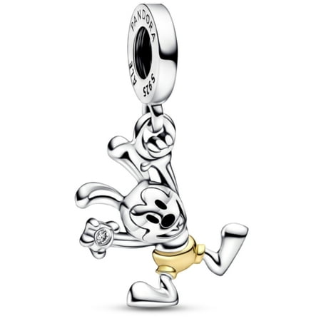 Pandora Lab-Grown Diamond Disney 100th Anniversary Oswald Dangle Charm