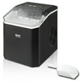 thumbnail image 2 of KIPLINK 220-240V Portable Ice Maker - 26 lbs/Day Compact Countertop Ice Machine with Smart Buttons, Black (EU Spec), 2 of 12