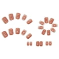 thumbnail image 4 of 4-Pack Press on Nails - 96 Pieces Long-Wear, Glossy Finish, Quick Stick, No Glue Needed, Perfect for Dance, Party, Daily Wear, Fashionable Nail Art for Women/Girls, 4 of 8