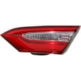 thumbnail image 2 of KarParts360 For Toyota Camry 2018 2019 2020 Tail Light Driver And Passenger Side | Pair | Inner | Clear and Red Lens | Black Housing | L/LE/TRD Model | TO2802140, TO2803140 | 8158006620, 8159006620, 2 of 5