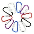 thumbnail image 3 of Cheers.US 5 Pcs Aluminum Alloy Carabiner Clips D Shape Carabiner Hooks Key Rings Aluminum Alloy Keychain Buckles, 3 of 7