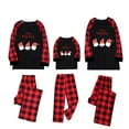 thumbnail image 5 of Penkiiy Family Christmas Pjs Matching Sets Christmas Baby Kids Child Printed Top+Pants Family Matching Pajamas Set Red Christmas Pajamas 3-4 Years, 5 of 10