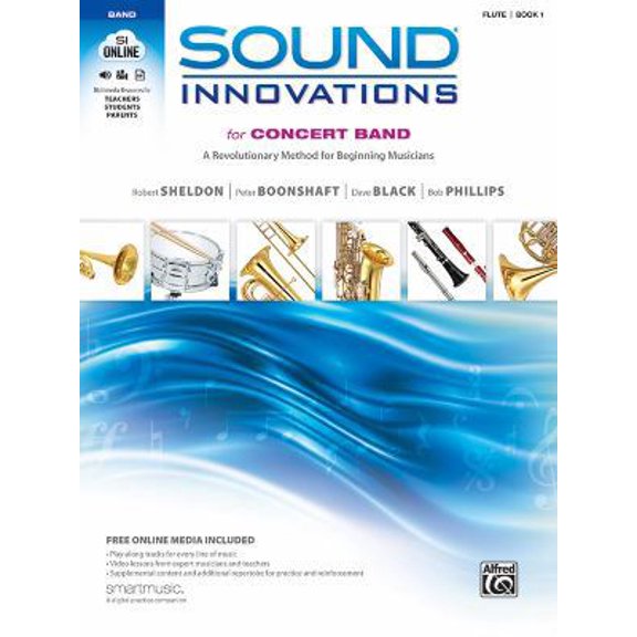 Pre-Owned Sound Innovations for Concert Band, Bk 1: A Revolutionary Method for Beginning Musicians (Flute), Book & Online Media [With CD (Audio) and DVD] (Paperback) 0739067222 9780739067222