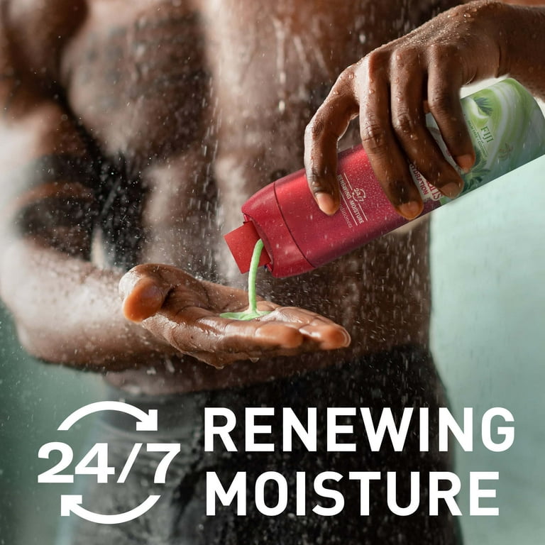 Old Spice Super Hydration Men's Body Wash, Fiji with Palm Tree and Coconut, 24/7 Renewing Moisture, 20g