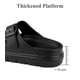 thumbnail image 4 of Sandalias con plataforma Haifago para mujer, con soporte de arco, toboganes de playa, 4 of 6