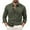 127#Green1, variant on Mens Casual Button Down Shirts Long Sleeve Chambray Shirts Fashion Spring And Summer Casual Lapel Solid Color Shirt Shirt Double Pockets Shirt Wrinkle Free Shirt