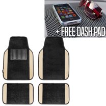 FH Group, Premium Carpet Floor Mats with Dash Grip Pad, 10 Colors
