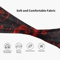 thumbnail image 5 of Lsque Red Dragon On Black Pattern Sweatbands Sports Headband for Men & Women - Moisture Wicking Athletic Cotton Terry Cloth Sweatband for Tennis, Basketball, Running, 5 of 9