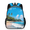 Black, variant on Adult Rainbow Daisies Backpack, Casual Daypack with Adjustable Shoulder Straps, Colorful Flower Laptop Backpack for Work Travel Outdoor