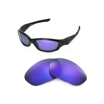 Walleva Purple Polarized Replacement Lenses For Oakley Straight Jacket Sunglasses