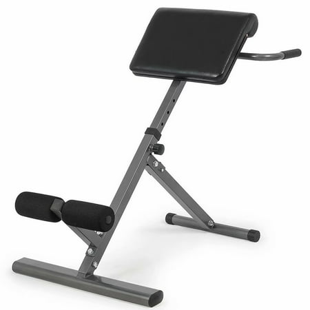 Adjustable Exercise Bench Workout Roman Chair Training Core Strength Abdominal Fitness for Home