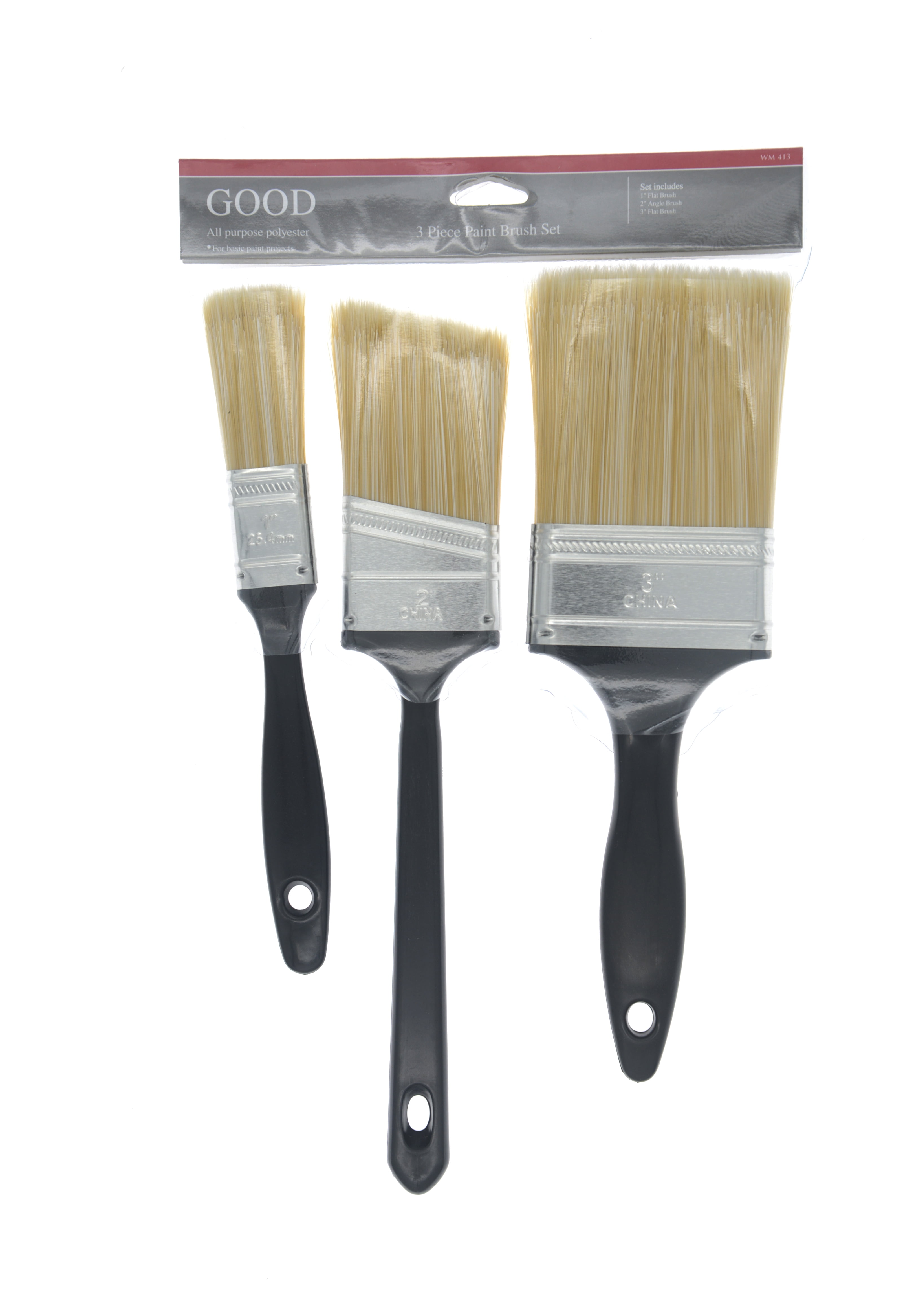 3 pc. Paint Brush Kitchen Utensil Set - PHAG