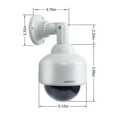 thumbnail image 3 of Xihbxyly Cámara de Seguridad Falsa, Domo con Luces Led Parpadeantes Realistas, Sistema de Vigilancia Inalámbrico, Fácil Instalación, Uso En Interiores y Exteriores, para Estacionamientos Domésticos,, 3 of 7