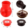 thumbnail image 5 of 3 Pcs Pot à Fondre en Silicone pour Chocolat Sauce Beurre Lait Outil de Cuisson Micro-Ondes Outil de Cuisson Cuisine Micro-Ondes, 5 of 5