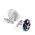 thumbnail image 3 of Cat Men's Stainless Steel Cufflinks for Versatile Style - for Dress Shirts and Suits - Elegant Silver Jewelry for Any Occasion, 3 of 6