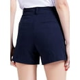 thumbnail image 5 of Coduop Women Retro Low Cut Cargo Shorts Denim Short Sweatpants Casual Stretchy Sweatshorts, 5 of 7