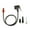 D, variant on Ettsollp Bicycle Air Pump Extension Tube Extra-long Heat-Resistant Universal Bike Air Pump Connector Tire Inflator Nozzle Accessories