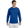 thumbnail image 2 of Champion Long Sleeve Tee, S, Royal Blue, 2 of 5