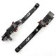 thumbnail image 5 of For Yamaha XJ6 DIVERSION XJ6F XJ6S XJ6N 2009-2015 2010 2011 2012 Motorcycle Folding Extendable Brake Clutch Lever Adjustable, 5 of 5