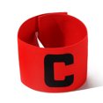thumbnail image 2 of Brazalete de nailon ajustable para el brazo del capitán banda de Likrtyny Color brillante para entrenamiento profesional 1 piezas, 2 of 3