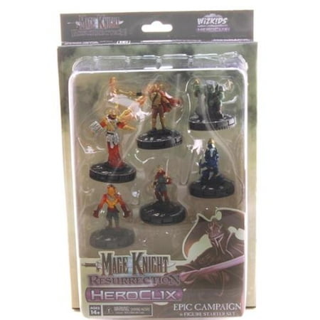 Mage Knight Resurrection Heroclix Epic Campaign Starter 6 Figure Set