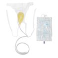 thumbnail image 2 of Urine Collector, Wearable High Elastic Belt Portable Silicone Urine Drainage Bag 1000ML Comfortable Valve Switch  For Paralysis For Home, 2 of 8