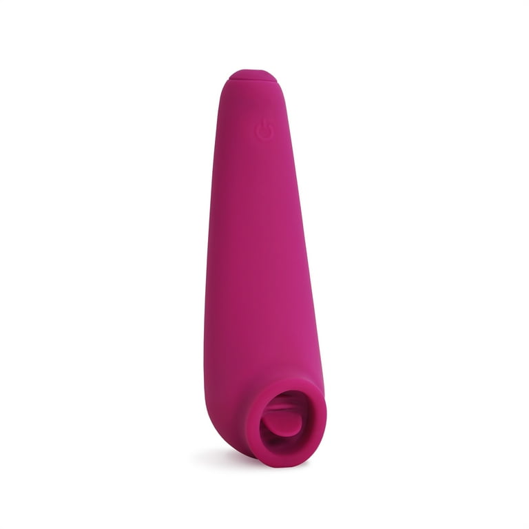 plusOne Fluttering Arouser Vibrator, Silicone, 10 Fluttering Patters