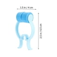thumbnail image 3 of MesaSe Nosebleed Clamp 6pcs Nose Clips Foam Stopper Swimming Blue Anti Snoring, 3 of 6