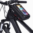 thumbnail image 4 of Wosthever Contenedores de bolsas de tubo para bicicleta Ciclismo negro rojo, 4 of 6