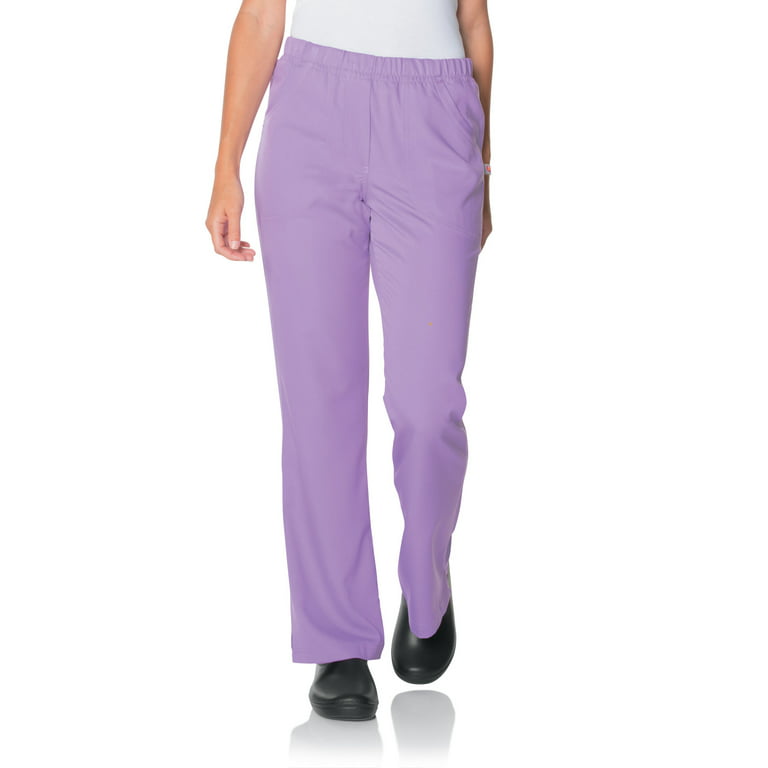 Urbane Ultimate Flare Leg Scrub Pants for Women: 2 Pocket, Modern Tailored  Fit, Soft Stretch, Elastic Waist, Medical Scrubs 9306 