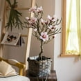 thumbnail image 2 of Artificial Pink Magnolia Tree, 2 of 7