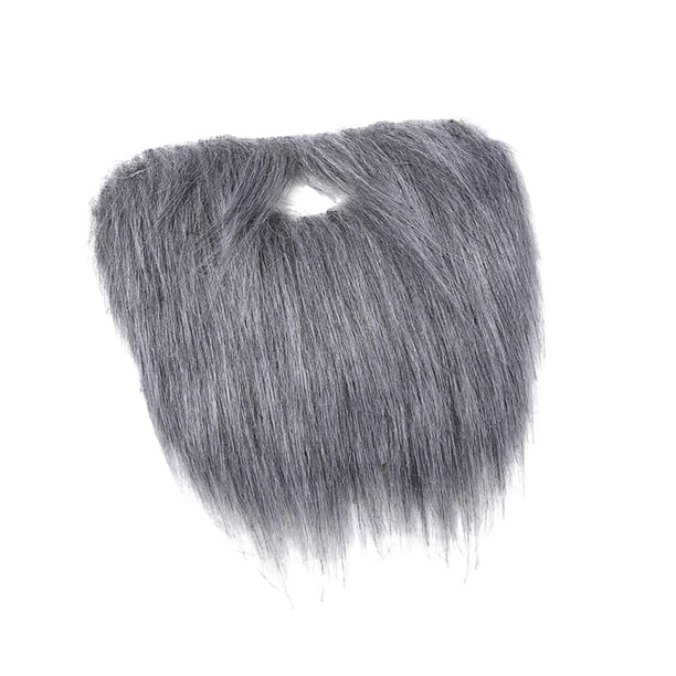 Barba de Papa Noel Yinane para disfraz de Navidad gris