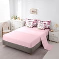 thumbnail image 5 of jejeloiu Western Cowgirl 7pcs Bedding Comforter Set,Farm Animal Horse Queen Bedding Sets For Girls Kids Reversible, 5 of 8
