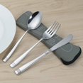 thumbnail image 2 of DynkoNA 6-Piece Camping Utensils Set for 2, Stainless Steel Cutlery Flatware Sets, 2 of 7