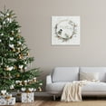 thumbnail image 3 of Stupell Industries Simple Noel Wreath Holiday Painting Gallery Wrapped Canvas Art Prints Wall Art, 30 x 30, 3 of 8