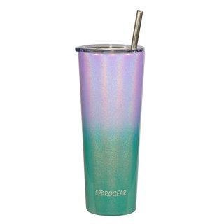 Purple Insulated 38oz. Tumbler with Straw – Hello Pink LLC