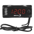 thumbnail image 3 of Accesorio para motocicleta, instrumento LED de 12 V para motocicleta, reloj electrónico para motocicleta, termómetro para motocicleta, calidad superior, 3 of 9