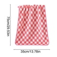 thumbnail image 3 of WDOBM Reusable Washcloths, Unisex Color‑Block Coral Fleece Bath Hair‑Drying Towel, Highly Absorbent Quick Dry Machine Washable, Lightweight Sport Towels for Bathroom Salon, 3 of 6