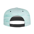 thumbnail image 2 of Kdxio Blue Bright Print Snapback Hat for Men Women,Adjustable Baseball Cap, 2 of 7