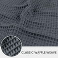 thumbnail image 3 of Waffle Weave Microfiber Cleaning Cloth, 6 Pack Highly Absorbent Cleaning Rag for Household, Reusable Kitchen Towels, Scratch-Free Barista Towels, 12 x 12 Inches, Grey, 3 of 8
