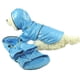 thumbnail image 2 of Chubasquero ajustable impermeable para mascotas de PVC azul bebé, 2 of 2