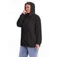 thumbnail image 6 of Cueply Plus Size Zip Up Hoodie for Women Lightweight Ribbed Knit Jacket Long Sleeve Sweatshirt with Pockets Casual Fall Winter Outerwear, 6 of 8