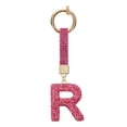 thumbnail image 1 of Uxcell Charm de Letra R de Alfabeto con Rhinestones para Hacer Joyería, Rojo Rosa, 1 of 6