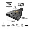 thumbnail image 2 of Commutateur Compatible HDMI à 3 Ports, Prend en Charge le Répartiteur 4K Compatible HDMI, Smart HD 1080P, 3 Entrées vers 1 Sortie pour PS4, Facile à Utiliser, 2 of 6