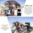 thumbnail image 4 of Video Camera Camcorder Full HD 1080P 36MP YouTube WiFi Vlogging IR Night Vision, 4 of 7