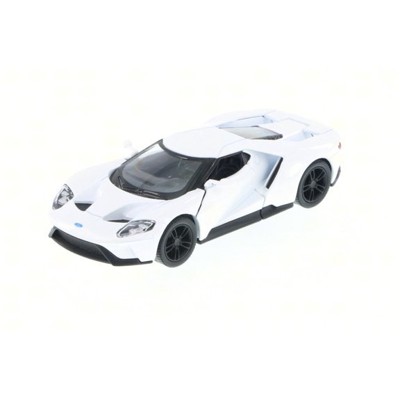 2017 Ford GT, White - Kinsmart 5391D - 1/38 Scale Diecast Model Toy Car (Brand New, but NOT IN BOX)