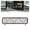 Black, variant on Countertop Low Fence Divide, Restaurant Screen Partition, Dividers for Dining Areas, Privacy Screen Panel Decoration Fence for Office Restaurant Hotel Bar