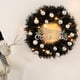 thumbnail image 5 of Fiudx Corona Navideña con Luces Led, Pvc, Ideal para Interiores y Exteriores, Multiusos, Ideal para Puertas, Ventanas, Hogar y Oficina. Tamaño: 30 X 30 Cm., 5 of 6