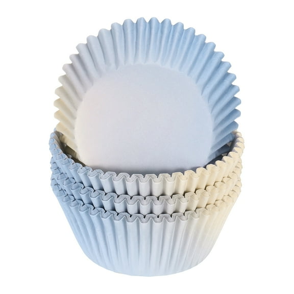 Uxcell 100 Count Cupcake Liners Cupcake Cups Standard Size Muffins Liners Papers Baking Cups Wrappers Greaseproof Purple Yellow Gradient